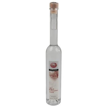 Eine 350 ml Glasflasche Süßkirschenbrand